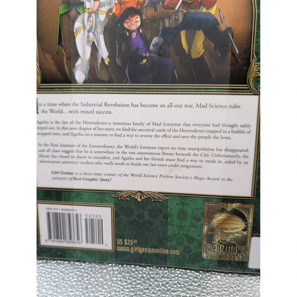 Girl Genius Second Journey of Agatha Heterodyne Book 3 Incorruptible Library